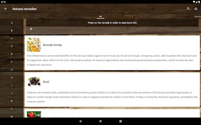 Natural Remedies android App screenshot 5